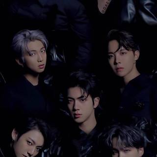 BTS dark iPhone wallpaper