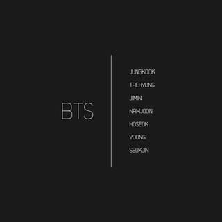 BTS dark iPhone wallpaper