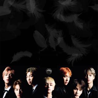 BTS dark iPhone wallpaper