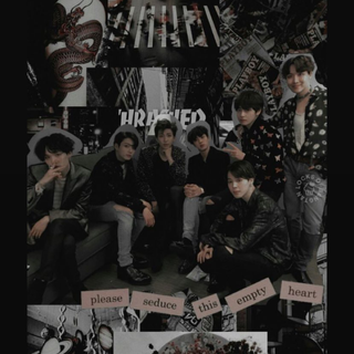 BTS dark iPhone wallpaper