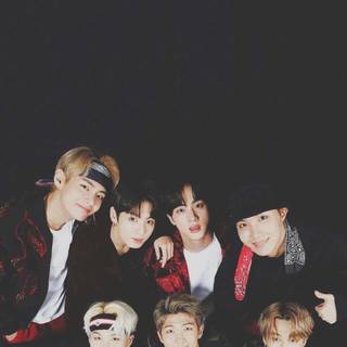 BTS dark iPhone wallpaper