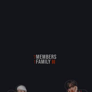 BTS dark iPhone wallpaper