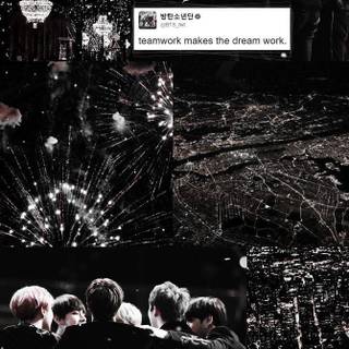 BTS dark iPhone wallpaper