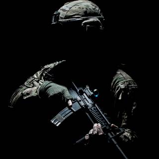 Dark military wallpaper