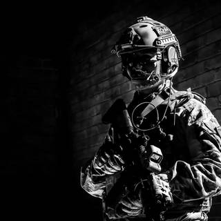 Dark military wallpaper