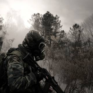 Dark military wallpaper