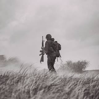 Dark military wallpaper