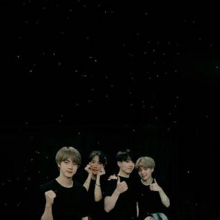 BTS dark iPhone wallpaper
