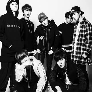 BTS dark iPhone wallpaper