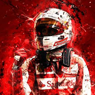 Sebastian Vettel 4k wallpaper