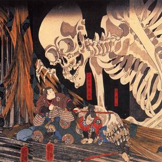 Traditional Japanese art wallpaper