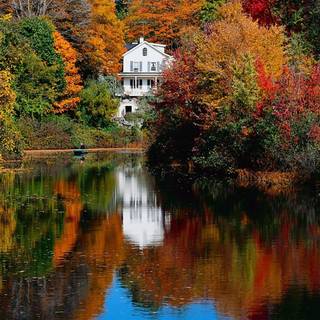 iPhone 13 autumn wallpaper