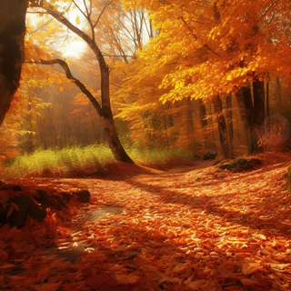 Brown autumn desktop wallpaper