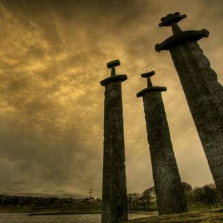 Viking sword wallpaper