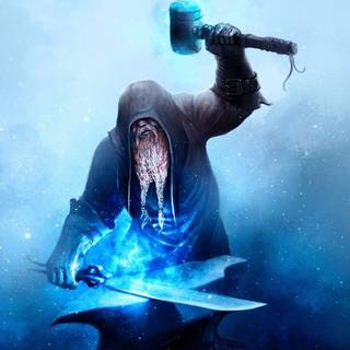 Viking sword wallpaper