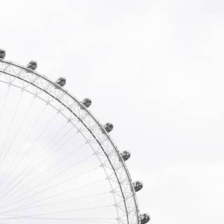 London black and white wallpaper