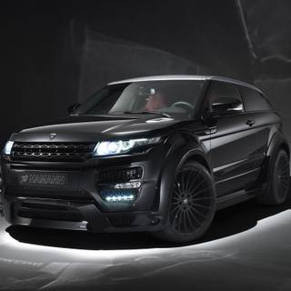 Range Rover Velar black wallpaper