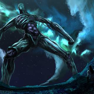 One Punch Man God wallpaper