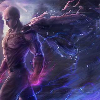 One Punch Man God wallpaper