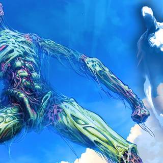 One Punch Man God wallpaper