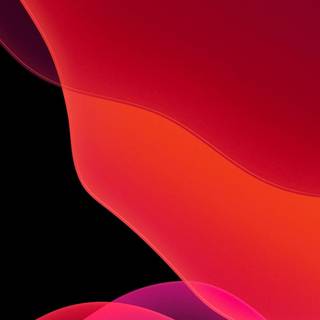 iOS red wallpaper