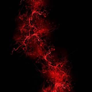 iOS red wallpaper