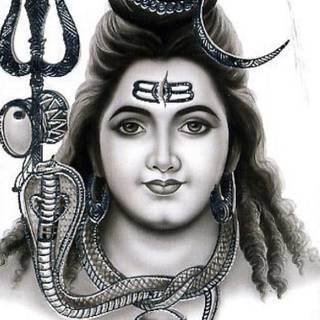 Lord Shiva sketch wallpaper