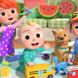 Cocomelon family wallpaper