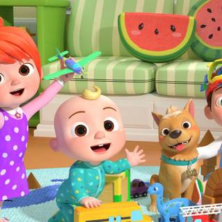 Cocomelon family wallpaper