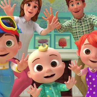 Cocomelon family wallpaper