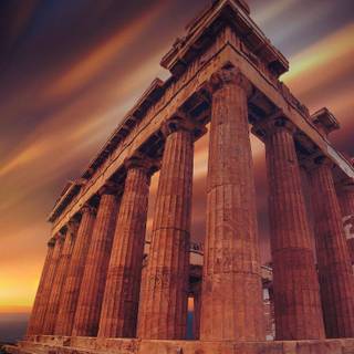 Athens Greece iPhone wallpaper