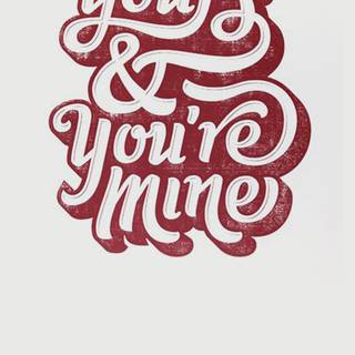 iPhone X love wallpaper