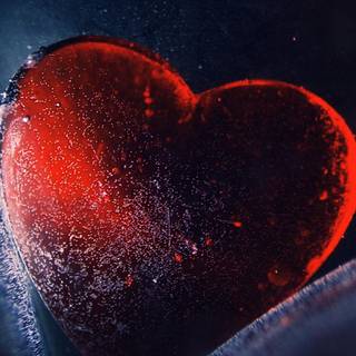 iPhone X love wallpaper