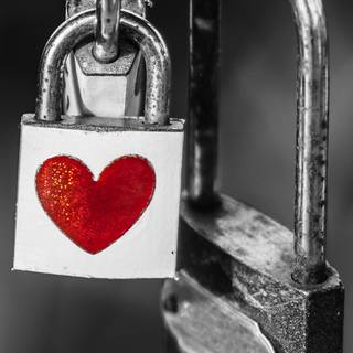 iPhone X love wallpaper