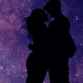 iPhone X love wallpaper