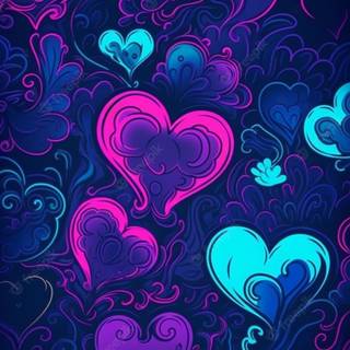 iPhone X love wallpaper