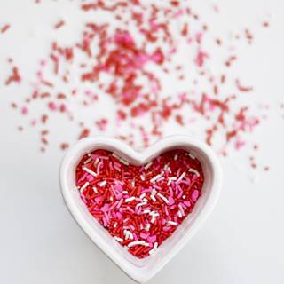 iPhone X love wallpaper