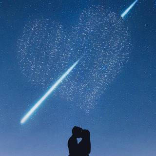 iPhone X love wallpaper