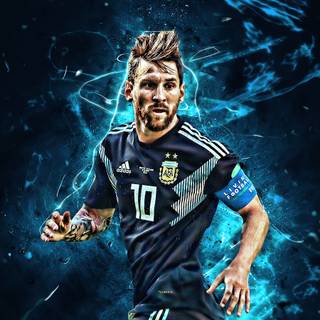 Argentina Messi 4k wallpaper