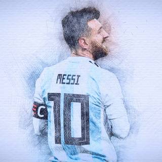 Argentina Messi 4k wallpaper