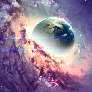 4k phone space wallpaper