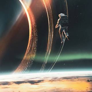 4k phone space wallpaper