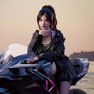 Motorbike 4k wallpaper