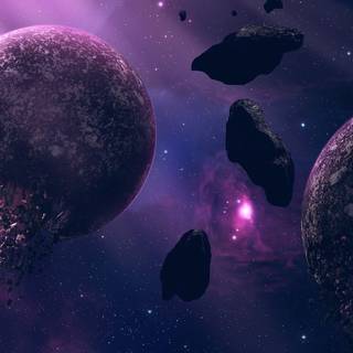 4k phone space wallpaper