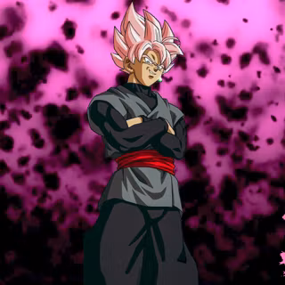 Goku Rose 4k wallpaper