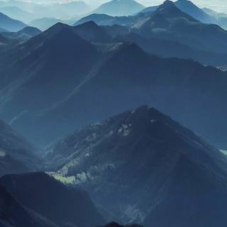 Blue summer nature wallpaper