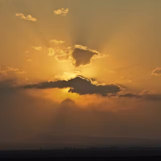 Sunset summer horizontal wallpaper