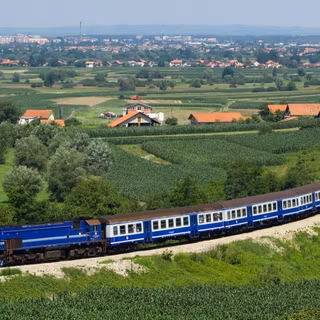 Summer railroad wallpaper