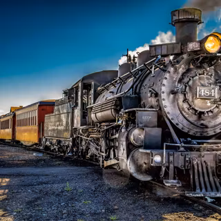 Summer railroad wallpaper