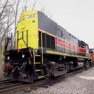 Summer railroad wallpaper